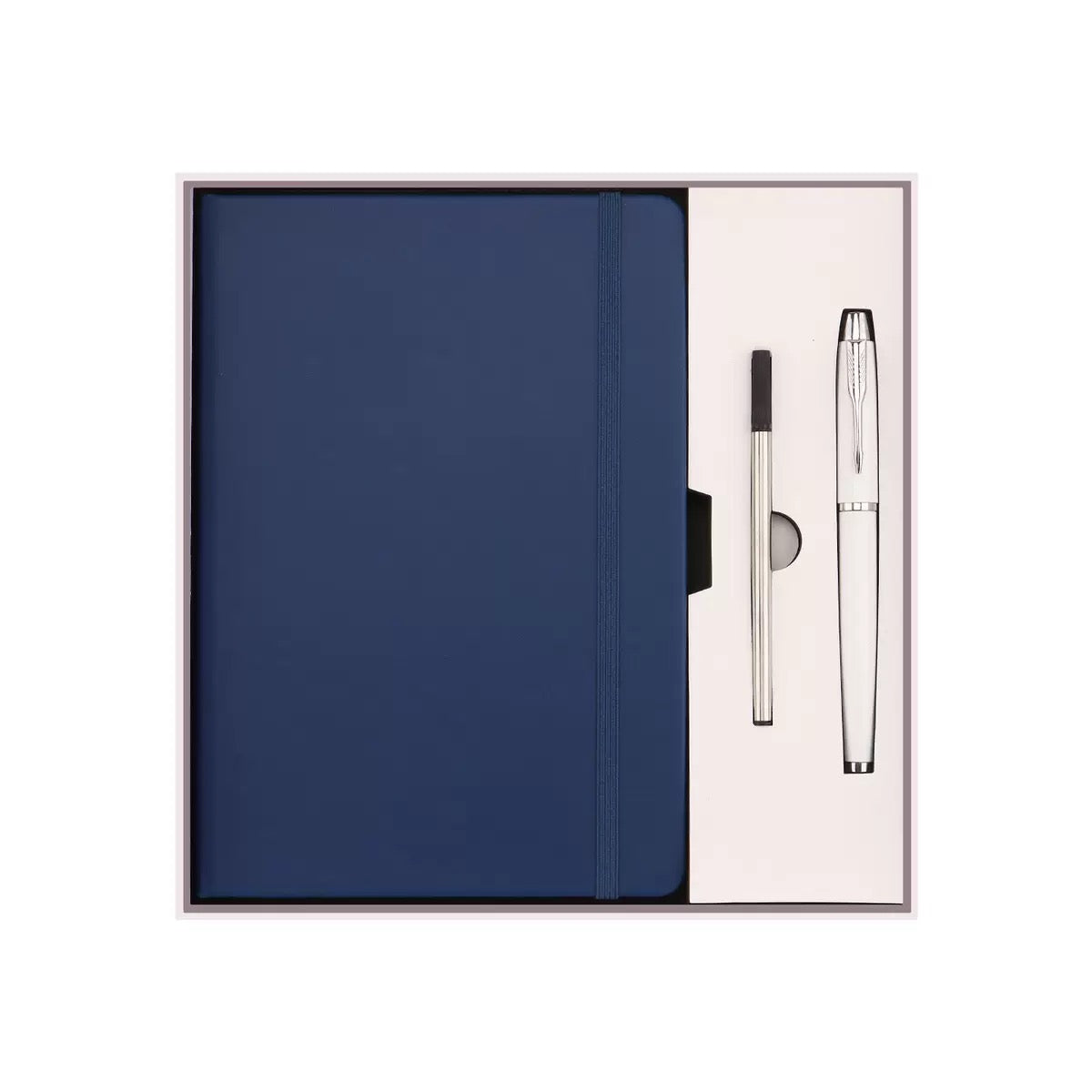 Premium Notebook & Pen Gift Set, PU Leather Journal with Ballpoint Pen, Corporate & Business Gift