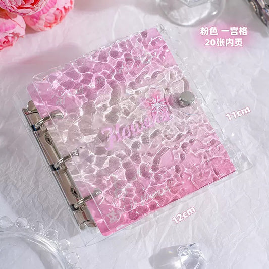 Water Ripple Clear Mini Photo Binder Album